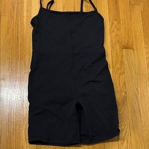 Wilfred Free Black Strappy One-Piece Romper